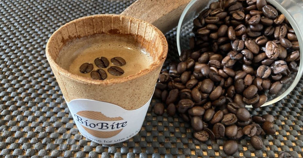 Edible Coffee Cup