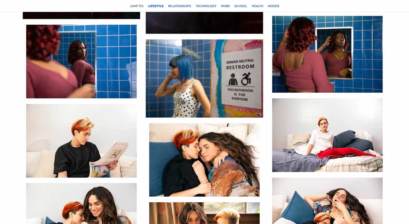 The Gender Spectrum Collection - showcasing trans and non-binary models in diverse stock photography