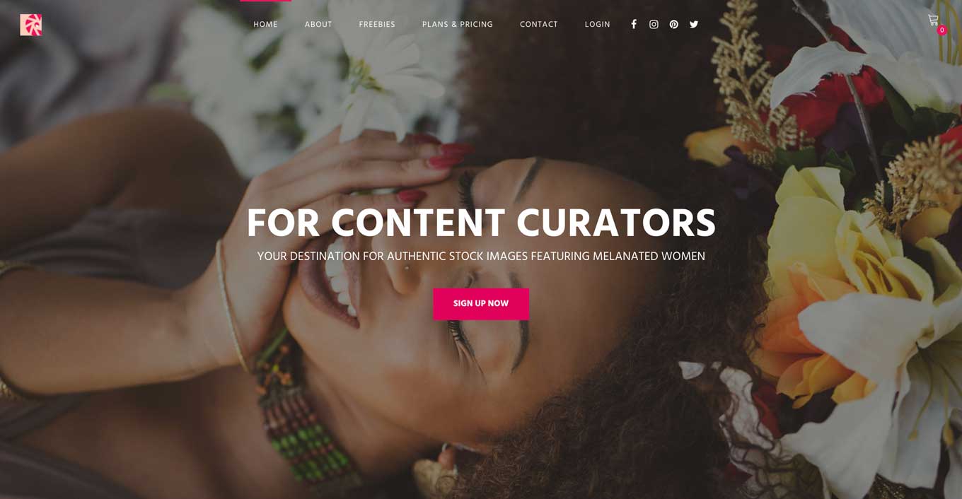 For content curators: Create Her Stock Photos is the destination for authentic stock images photos featuring melanated women