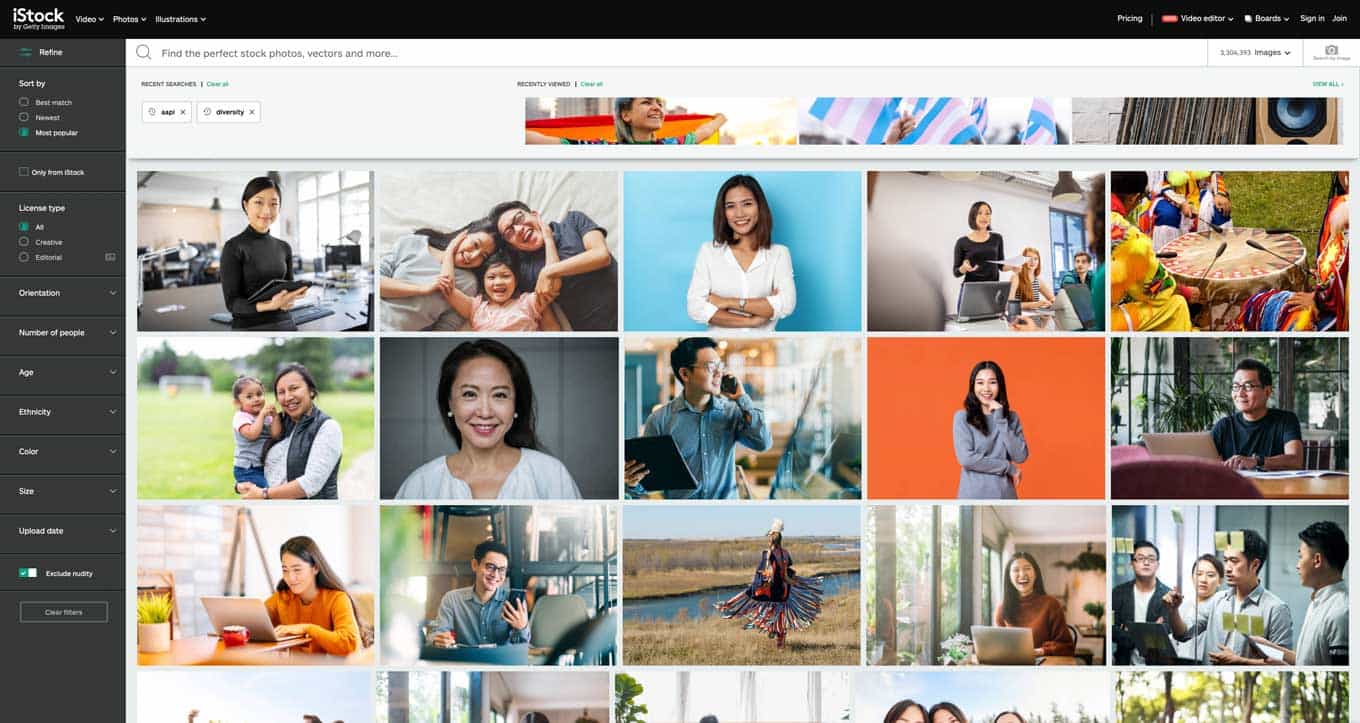 AAPI Diverse Stock Photography from iStock