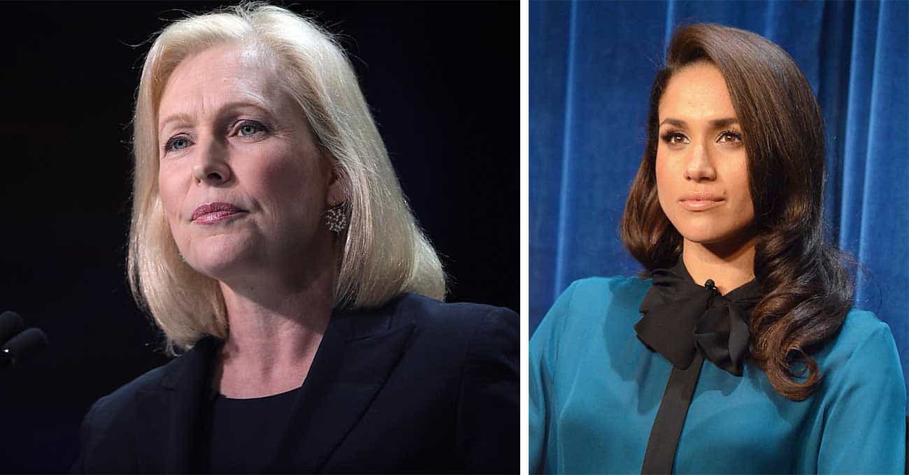 Meghan Markle and Kirsten Gillibrand working together on paid child leave