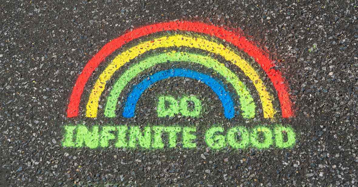 Do Infinite Good - Graffiti - Under a Rainbow