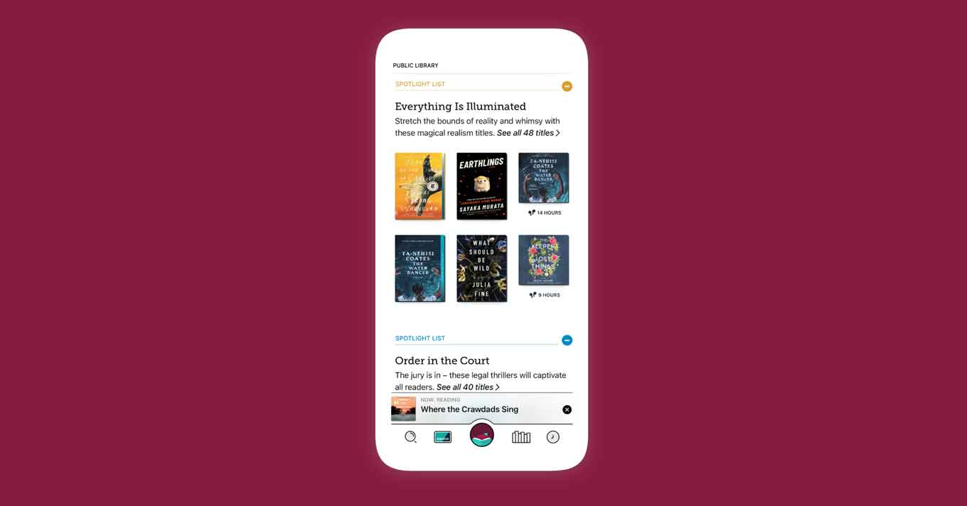 Libby - Free books library app