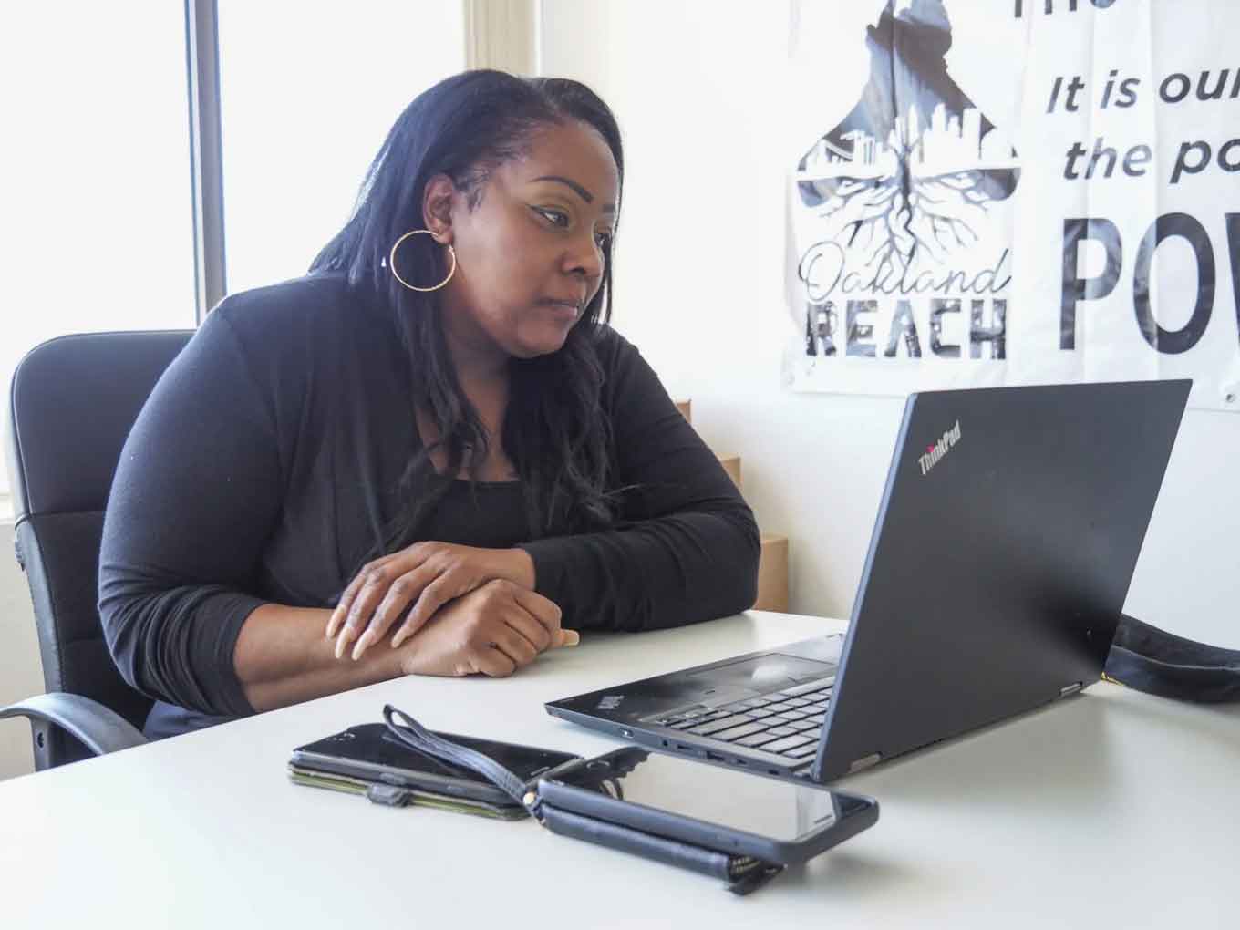 Keta Brown, a co-founder of the Oakland Reach and a co-chair of #OaklandUndivided’s family engagement team, helped the coalition identify weak points, including engagement with Black parents. 