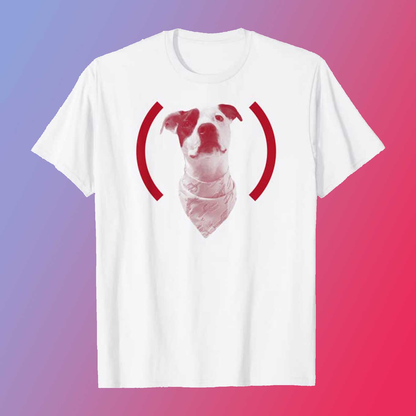 Shirt with dog on it