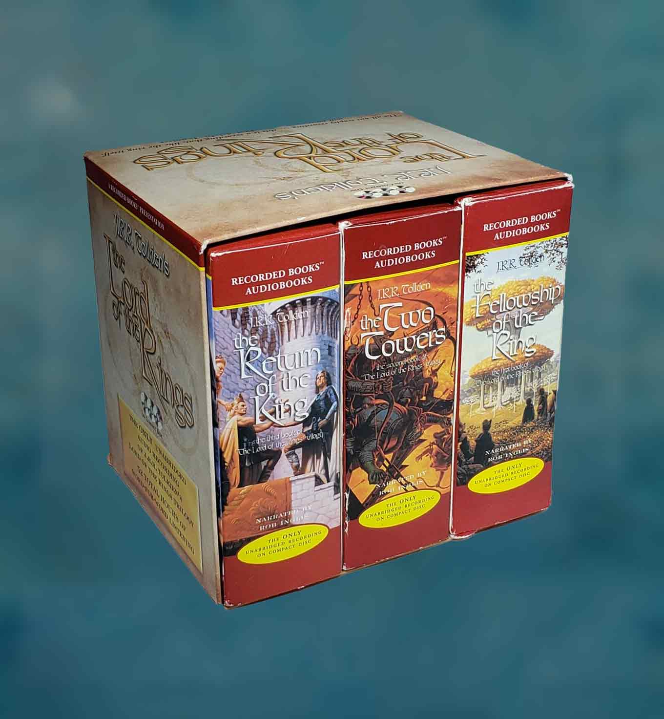 Lord of the Rings audiobook boxed set