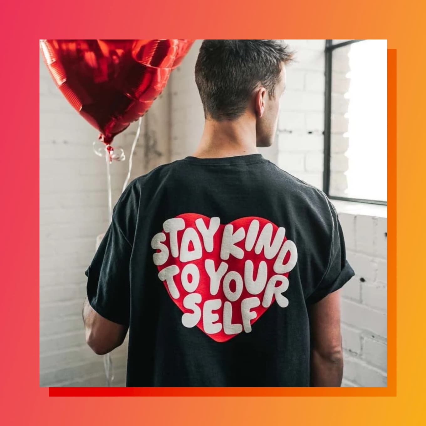 Shirt that says: Stay Kind To Yourself