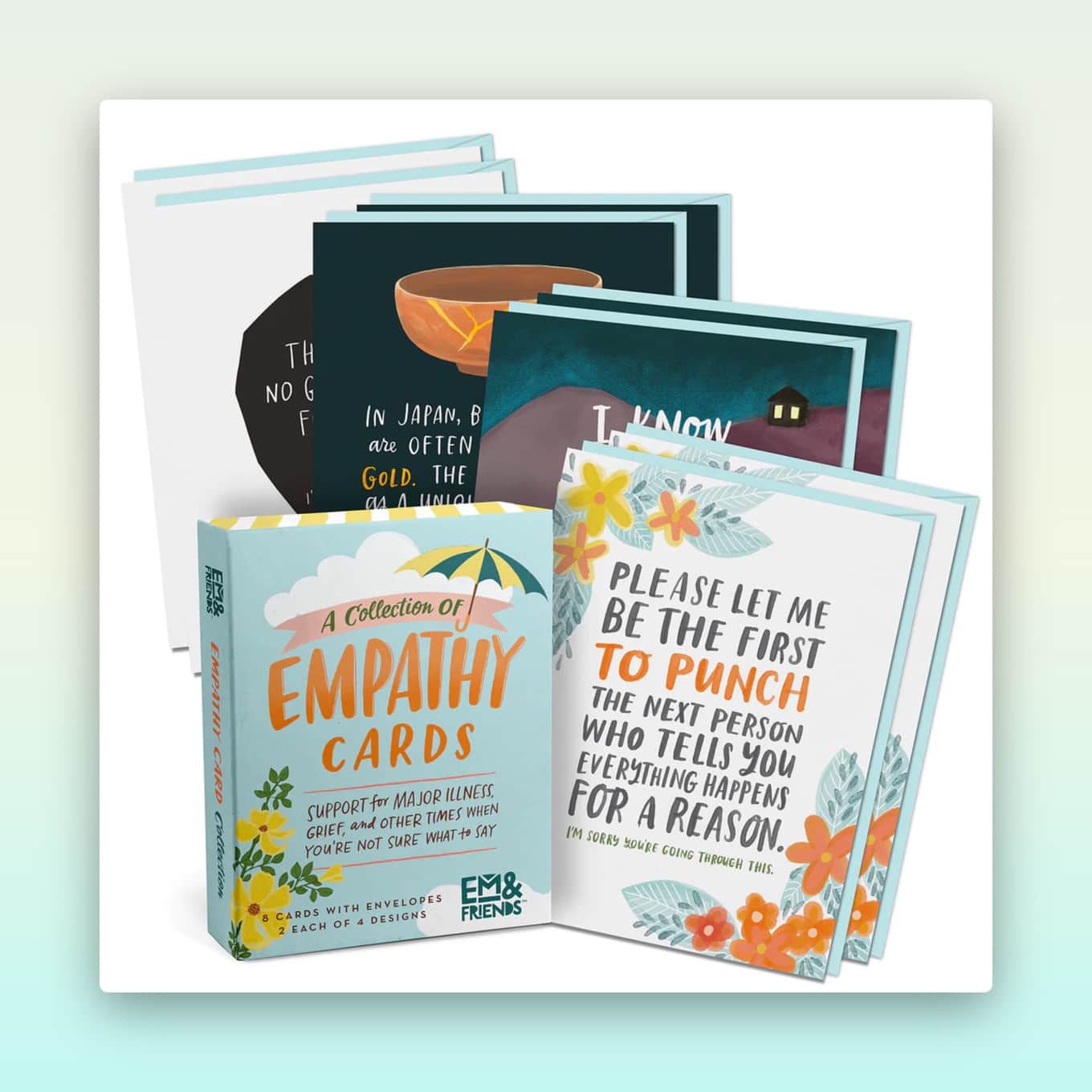 Sustainably-made Empathy Cards from Em & Friends