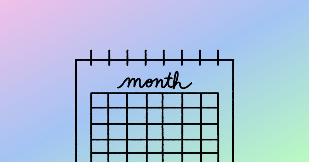 Awareness Month Calendar for August