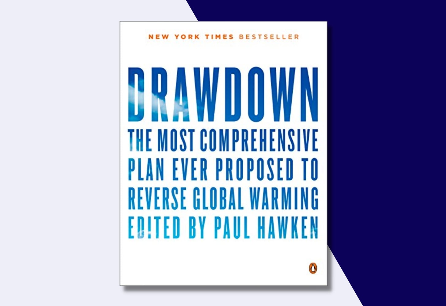 “Drawdown: The Most Comprehensive Plan Ever Proposed to Reverse Global Warming” by Paul Hawken