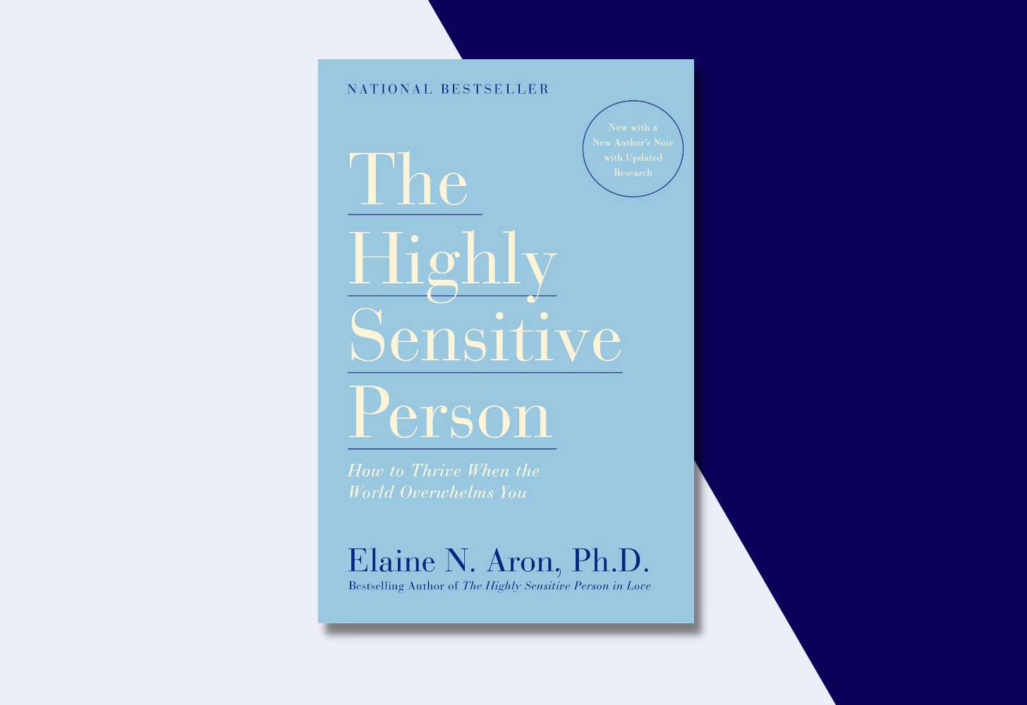 Book cover of The Highly Sensitive Person by Elaine N. Aron