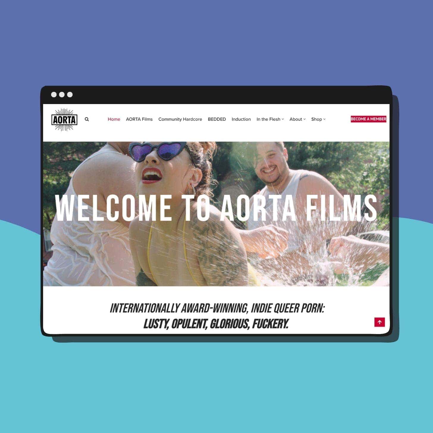 Aorta: Welcome to Aorta Films - Internationally award-winning, indie queer porn: lusty, opulent, glorious, fuckery.