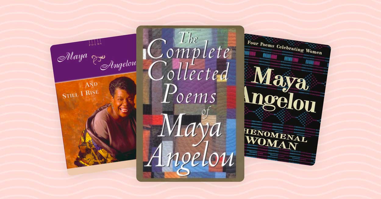 Books of Maya Angelou’s poetry
