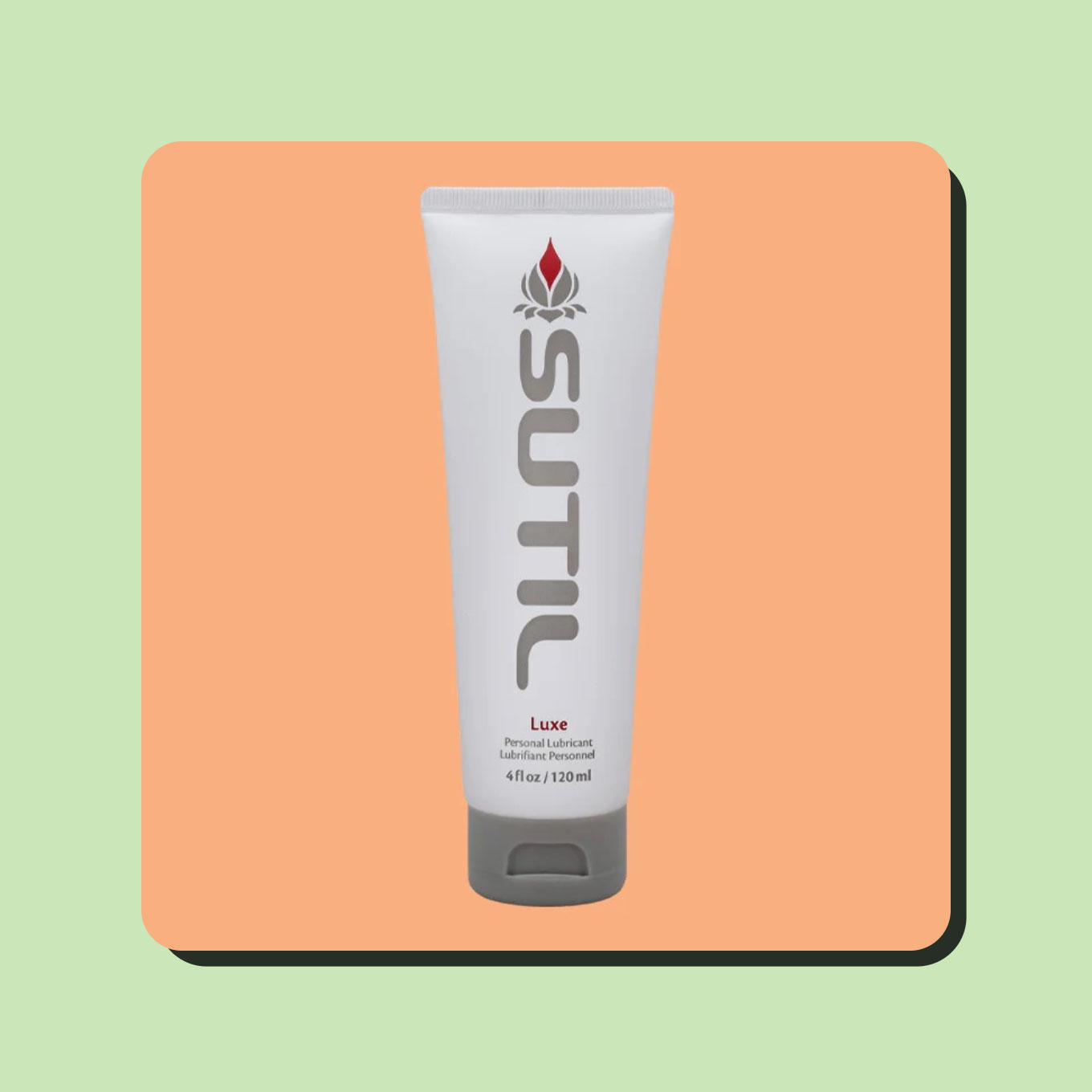 A bottle of luxe lubricant from SUTIL