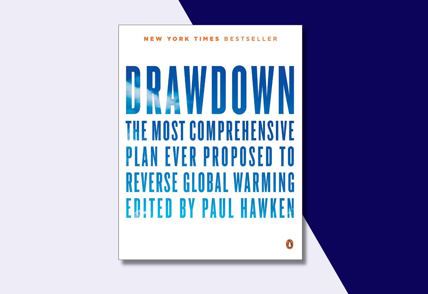 The Cover Of “Drawdown: The Most Comprehensive Plan Ever Proposed to Reverse Global Warming” by Paul Hawken