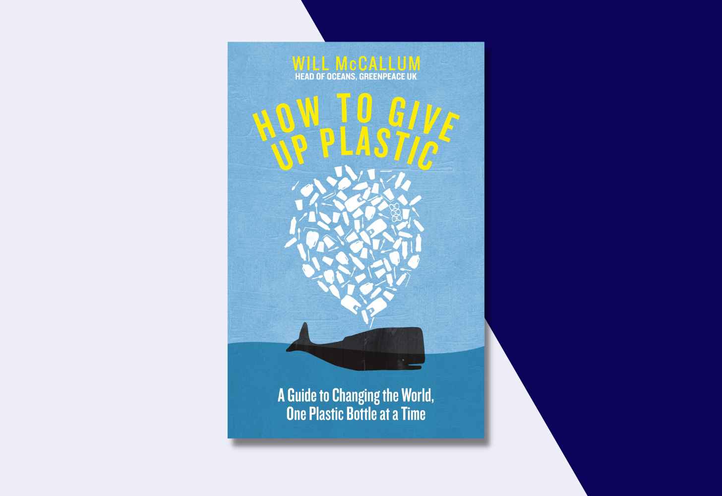 The Cover Of “How to Give Up Plastic: A Guide to Changing the World One Plastic Water Bottle at a Time” by Will McCallum